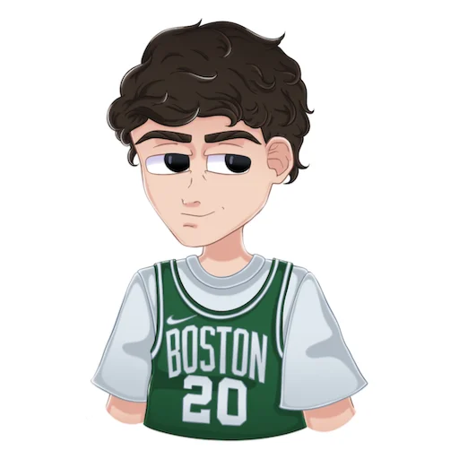 мальчик человеческое лицо мультфильм