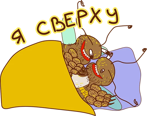 Sticker Укуренная Пчела - 10