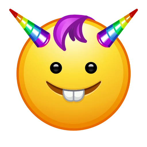 Стикер Crazy Emoji - @TgSticker - 8