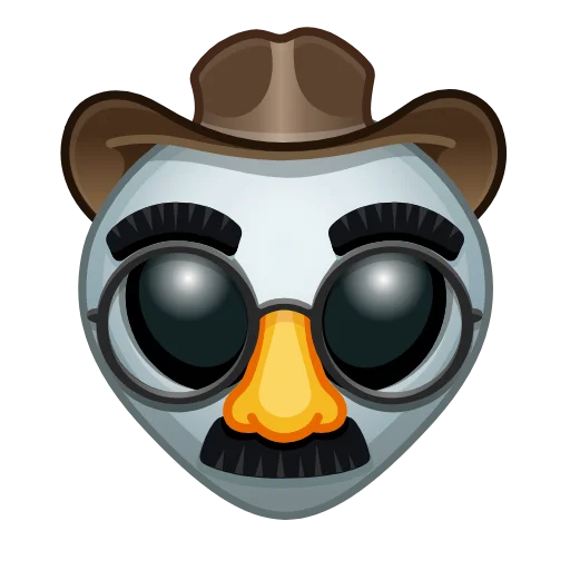 Стикер Crazy Emoji - @TgSticker - 7