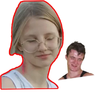 Стикер Мы как стикеры - 1