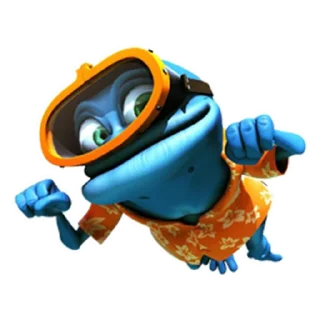 Стикер Crazy Frog - 7