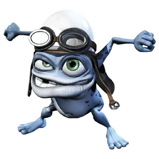 Стикер Crazy Frog - 0