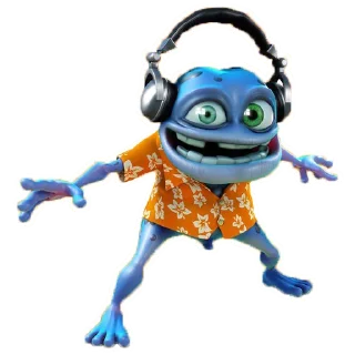 Стикер Crazy Frog - 4