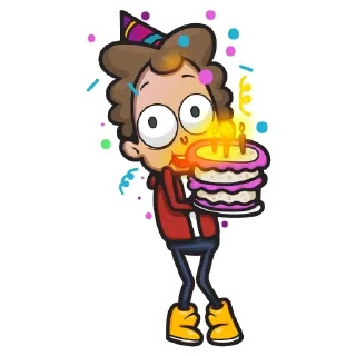 Sticker Crazy Guy @stickersb2b - 7