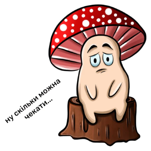 Sticker happy mushrooms - 11