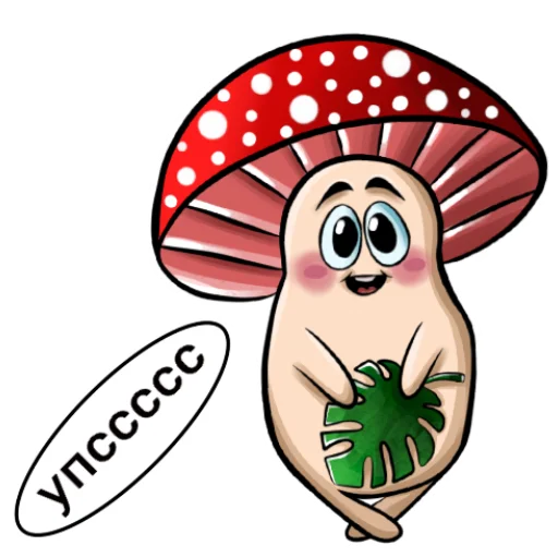 Sticker happy mushrooms - 8
