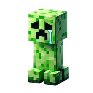 Sticker Крипер (@StickersMinecraft) - 11