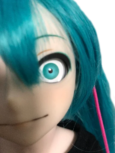 cartoon hime cut toy