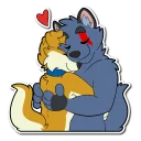 Стикер Crimsonred & Kay - 1