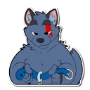 Стикер Crimsonred & Kay - 9