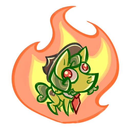 Стикер CringePonyNikNameStikers - 1