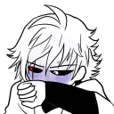 Sticker The X!Event Cross!Chara - 1