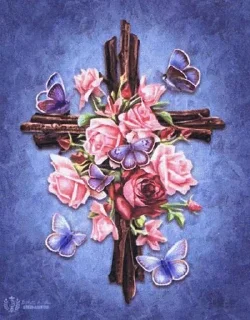 Sticker Cross Jesus @stickersb2b - 9