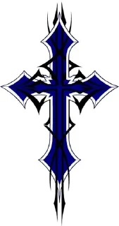 Sticker Cross Jesus @stickersb2b - 8