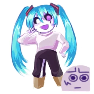 Стикер Crepic 2.0 by @Diafffff - 7