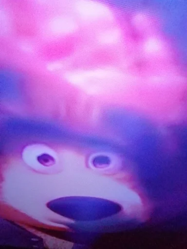 cartoon violet purple