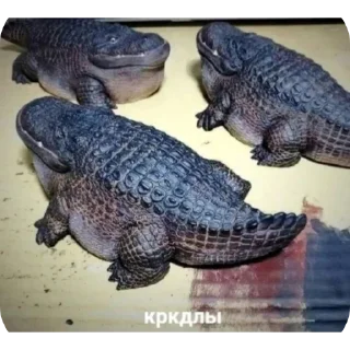 Стикер Крокодил @TgEmodziBot - 5