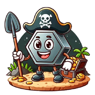 Sticker Криптогайка - 4