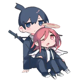 Sticker 𝖢𝗁𝖺𝗂𝗇𝗌𝖺𝗐 𝗆𝖺𝗇 @Toji_sama - 6