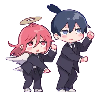 Sticker 𝖢𝗁𝖺𝗂𝗇𝗌𝖺𝗐 𝗆𝖺𝗇 @Toji_sama - 4