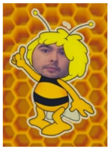 Стикер Усатница - 5