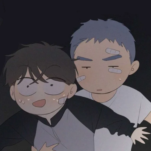 Sticker CucuroozzkaMangaHereUAreYuYanAndLiHuanTwo - 1