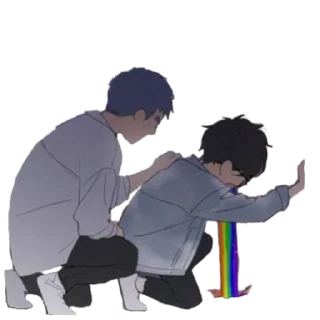 Sticker Yu Yan and Li Huan 2 💜 @Cucuroozzka - 6