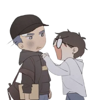 Sticker Yu Yan and Li Huan 2 💜 @Cucuroozzka - 0