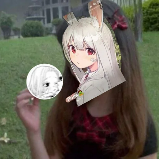 мультфильм трава человеческое лицо