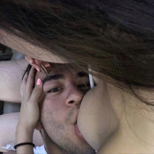 person kiss human face