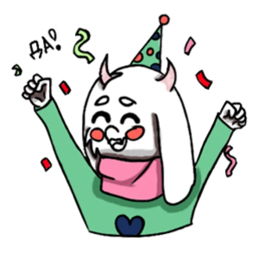 Sticker CultOfRalseiSticks - 4