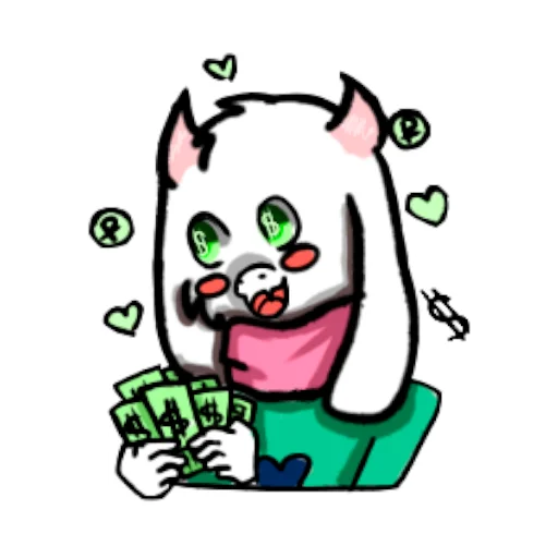 Sticker CultOfRalseiSticks - 1