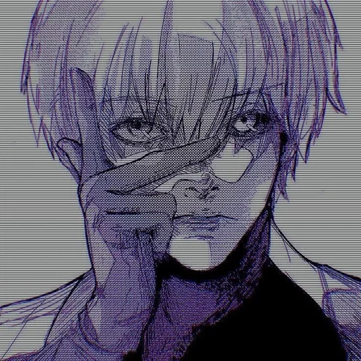 Sticker Канеки Кен :: @fStikBot - 9