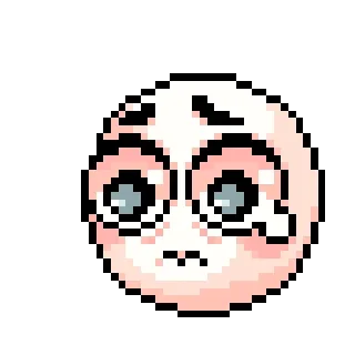 Sticker Cursed Pixelmoji / @WindokiStickers - 6