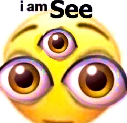 cartoon yellow emoticon