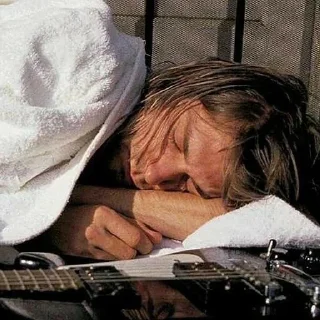 Sticker курт кобейн момент - 2