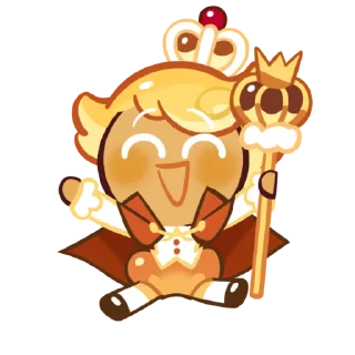 Sticker Custard cookie ||| - 1