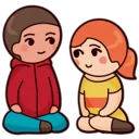 Sticker Cute couple @Amirul_zaimi - 8