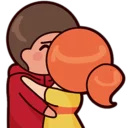 Sticker Cute couple @Amirul_zaimi - 1