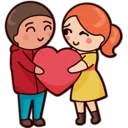 Sticker Cute couple @Amirul_zaimi - 10