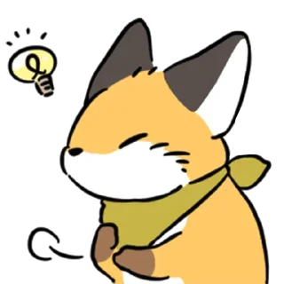 Sticker 𝖢𝗎𝗍𝖾 𝖥𝗈𝗑 ː ❨ @LURIlune ❩ - 8