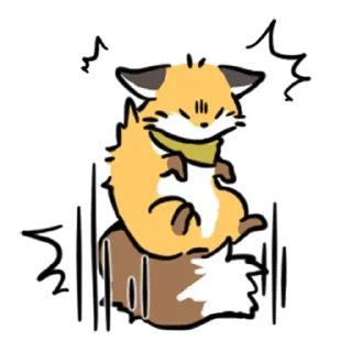 Sticker 𝖢𝗎𝗍𝖾 𝖥𝗈𝗑 ː ❨ @LURIlune ❩ - 7