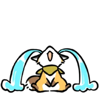 Sticker 𝖢𝗎𝗍𝖾 𝖥𝗈𝗑 ː ❨ @LURIlune ❩ - 4