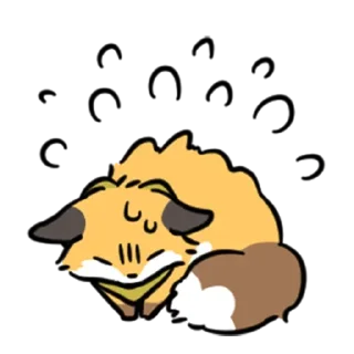 Sticker 𝖢𝗎𝗍𝖾 𝖥𝗈𝗑 ː ❨ @LURIlune ❩ - 11