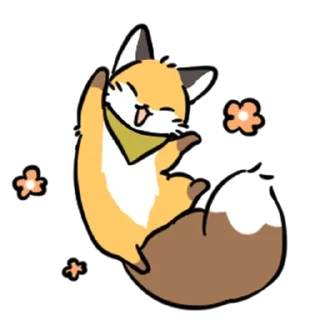 Sticker 𝖢𝗎𝗍𝖾 𝖥𝗈𝗑 ː ❨ @LURIlune ❩ - 5