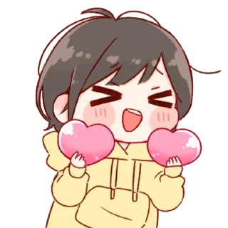 Стикер Cute Girl (@TodorokiShouto) - 2