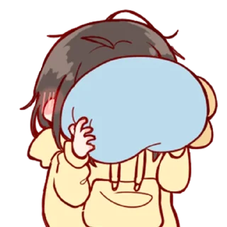 Стикер Cute Girl (@TodorokiShouto) - 3