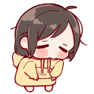 Стикер Cute Girl (@TodorokiShouto) - 5