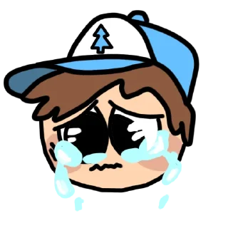 Стикер Гравити Фолз qwq - 3